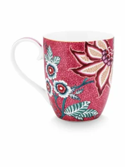 PIP Studio Flower Festival XL -muki 450 ml^ Mukit & Kupit & Asetit