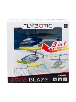 Autot Ja Muut Ajoneuvot<FLYBOTIC Kauko-ohjattava helikopteri Aqua Blaze, 22 cm