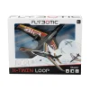 FLYBOTIC Kauko-ohjattava lentokone X-Twin Loop, 29 cm^ Autot Ja Muut Ajoneuvot