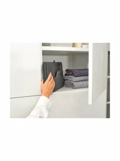 Pyykkihuolto<Brabantia Foldable Steam Board -taitettava höyrytyslauta PEPPER BLACK