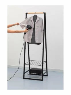 Pyykkihuolto<Brabantia Foldable Steam Board -taitettava höyrytyslauta PEPPER BLACK