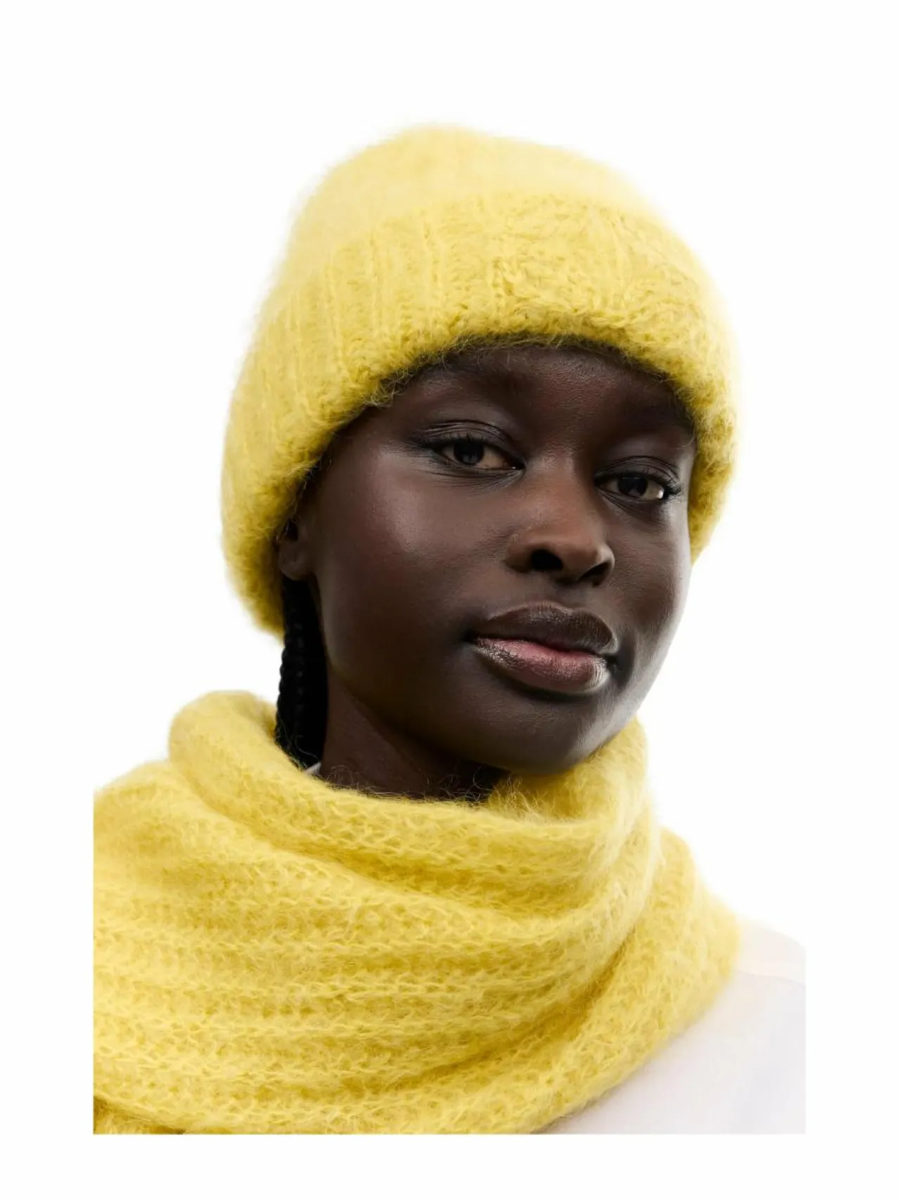 Hatut & Pipot<Balmuir Fontaine-mohairpipo 420 CELESTIAL YELLOW