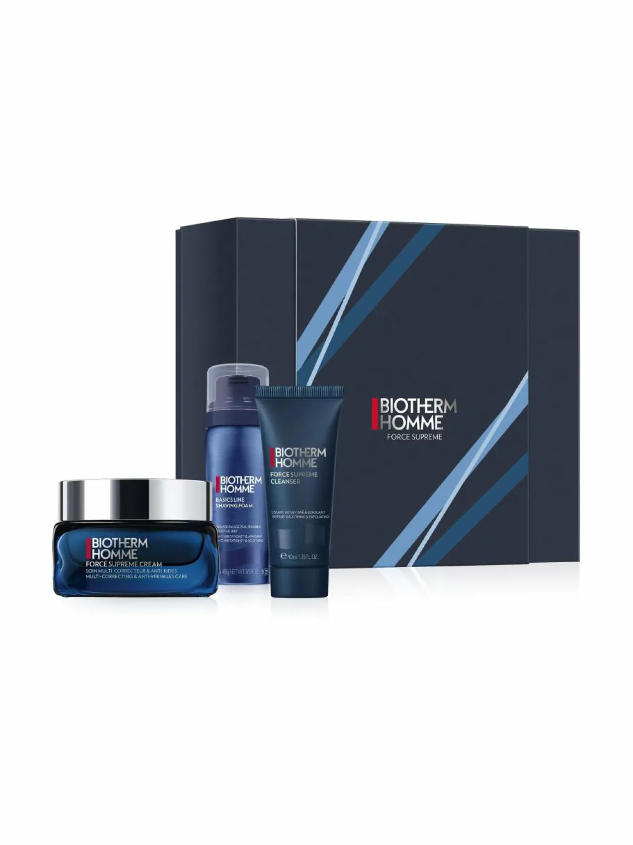 Biotherm Force Supreme Gifting Set -ihonhoitopakkaus^ Lahjapakkaukset|Miesten Lahjapakkaukset