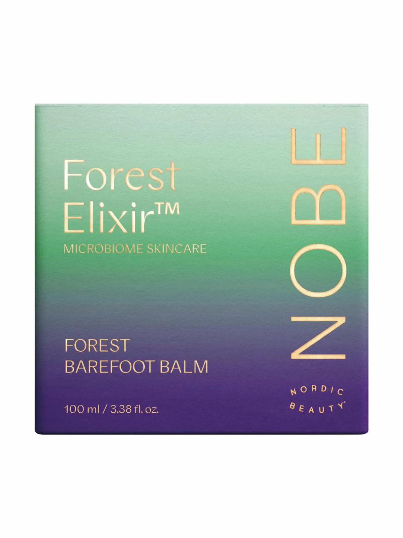 Vartalonhoito<NOBE Nordic Beauty Forest Barefoot Balm -jalkavoide