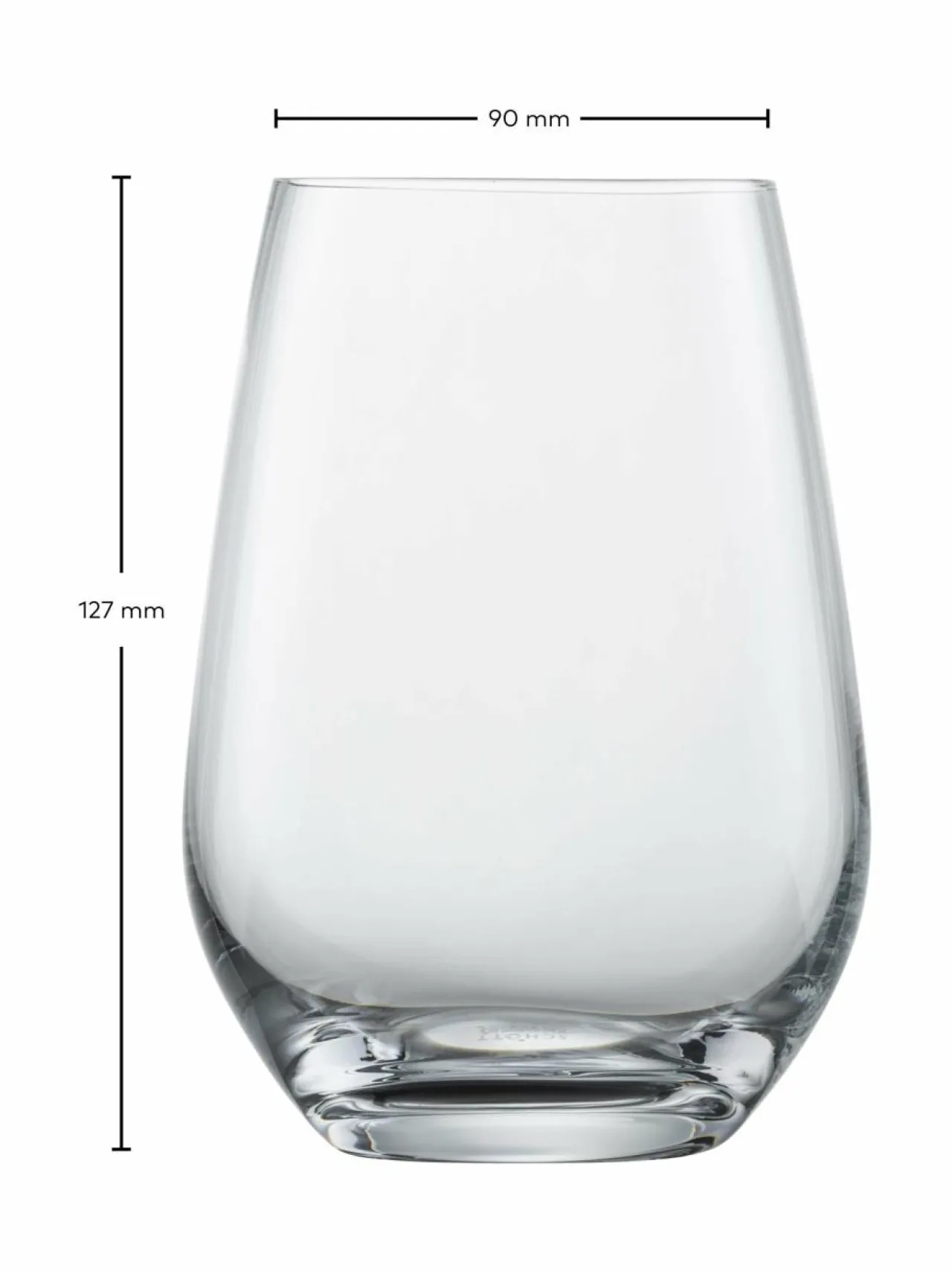 Lasit<Schott Zwiesel Forté Multipurpose Tumbler -lasi 557 ml, 4 kpl CLEAR