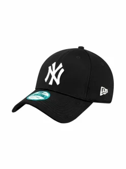 Urheiluasusteet|Urheiluasusteet<New Era 9Forty MLB League -lippalakki MUSTA