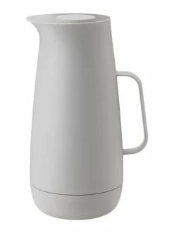 Tee, Kahvi & Vesi<Stelton Foster-termoskannu 1 l LIGHT GREY