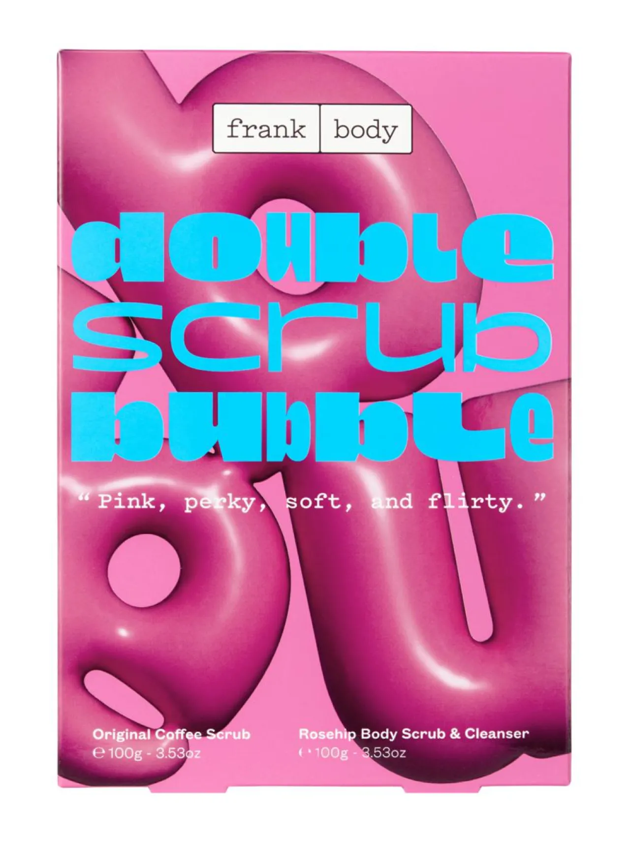 Ihonhoitopakkaukset<Frank Body Double Scrub Bubble