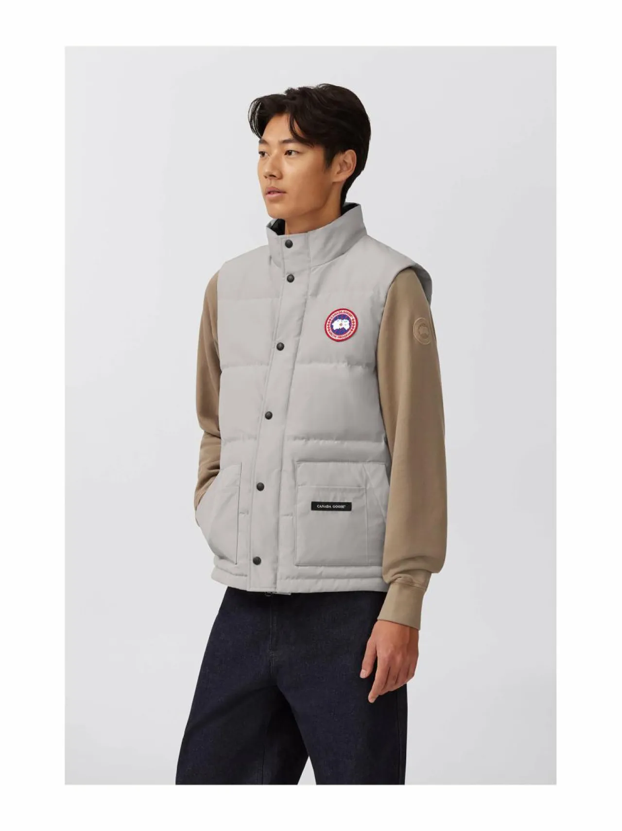 Urheilutakit<Canada Goose Freestyle Crew -untuvaliivi 432 LIMESTONE CALCAIRE