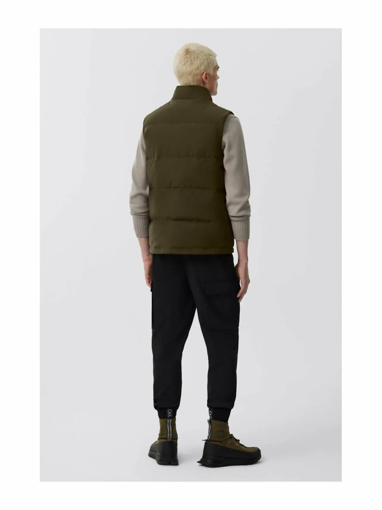 Urheilutakit<Canada Goose Freestyle Crew -untuvaliivi 49 MILITARY GREEN VERT MILITAIRE