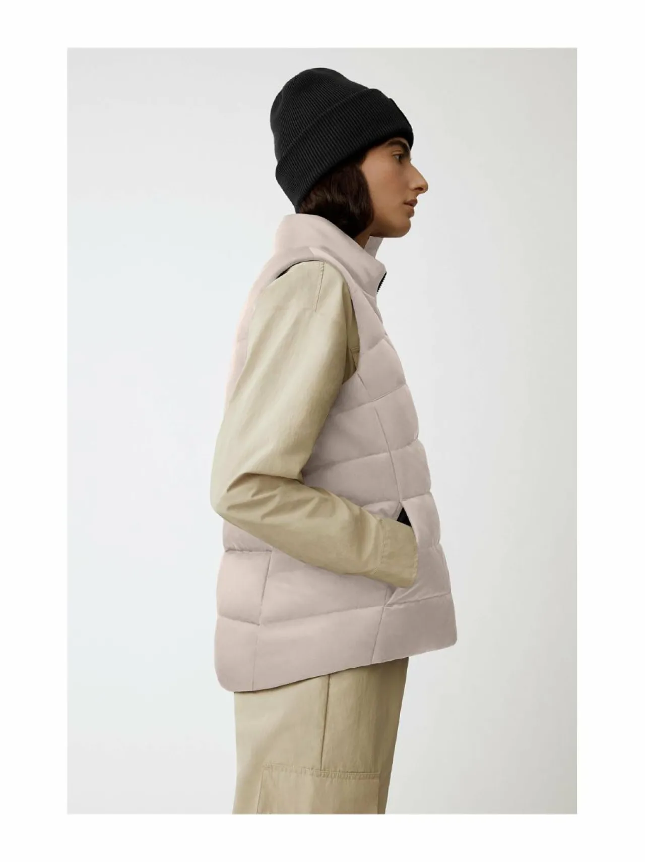 Urheilutakit<Canada Goose Freestyle-kevytuntuvaliivi 856 LUCENT ROSE-VIEUX ROSE LUMINEUX
