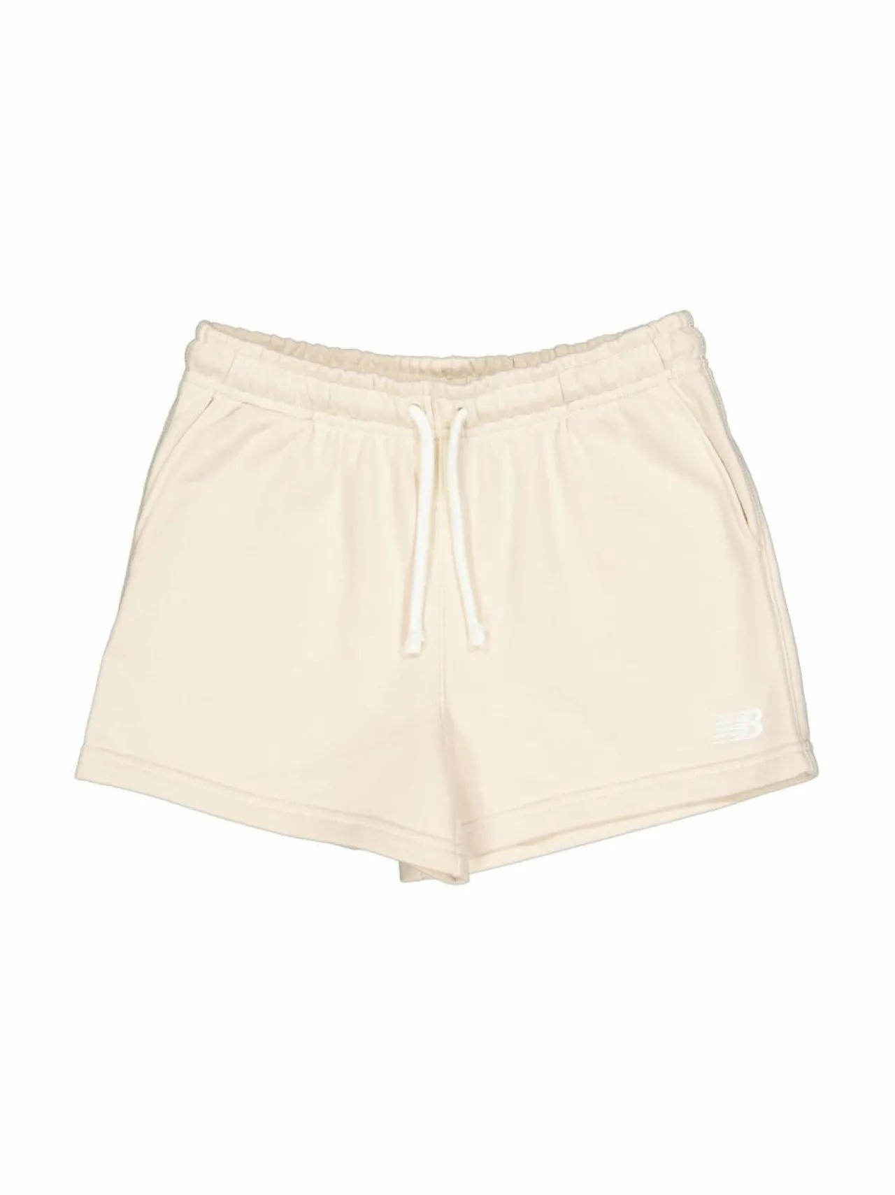Shortsit<New Balance French Terry Small Logo -shortsit LIN LINEN