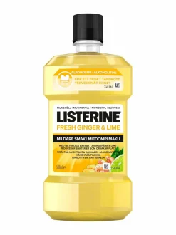 Suuvedet<Listerine Fresh Ginger & Lime -alkoholiton suuvesi 500 ml