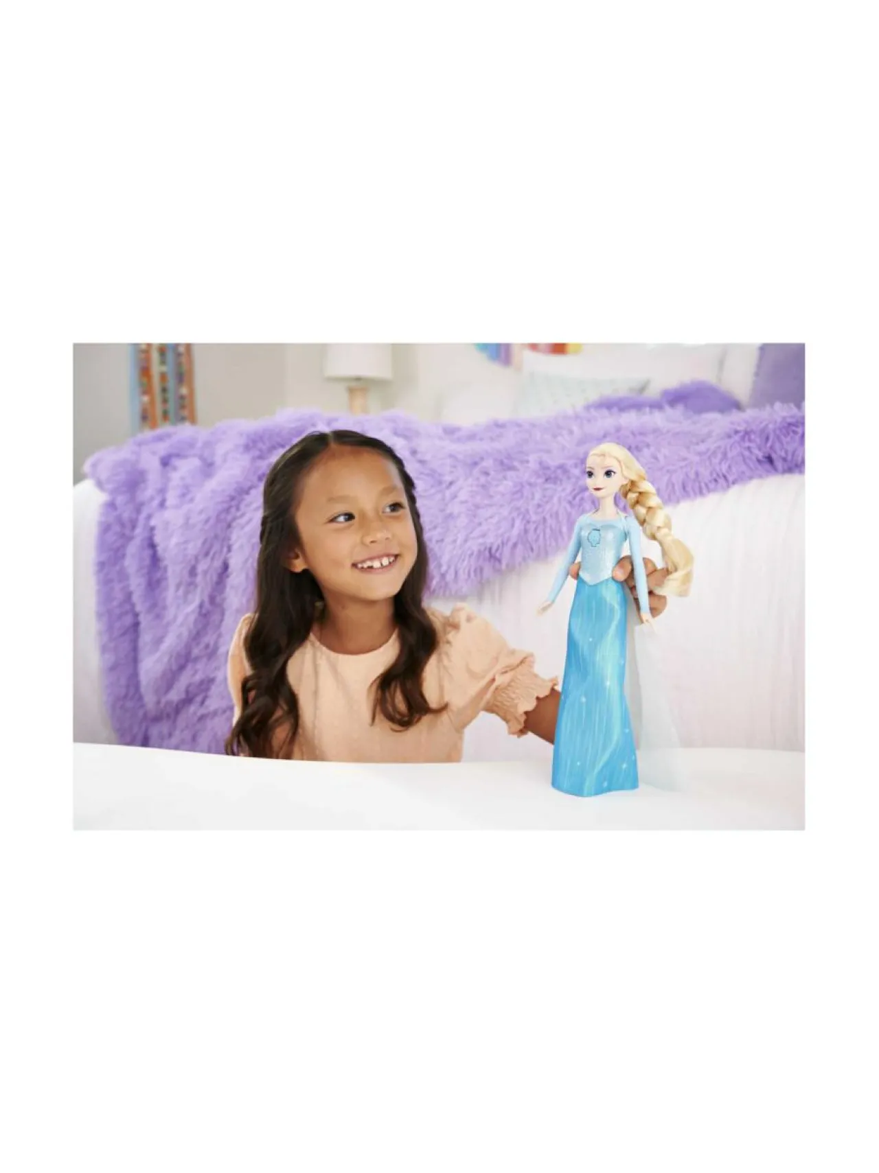 DISNEY FROZEN FROZEN Fashion Dolls Singing Doll Elsa - English^ Nuket & Nuken Tarvikkeet