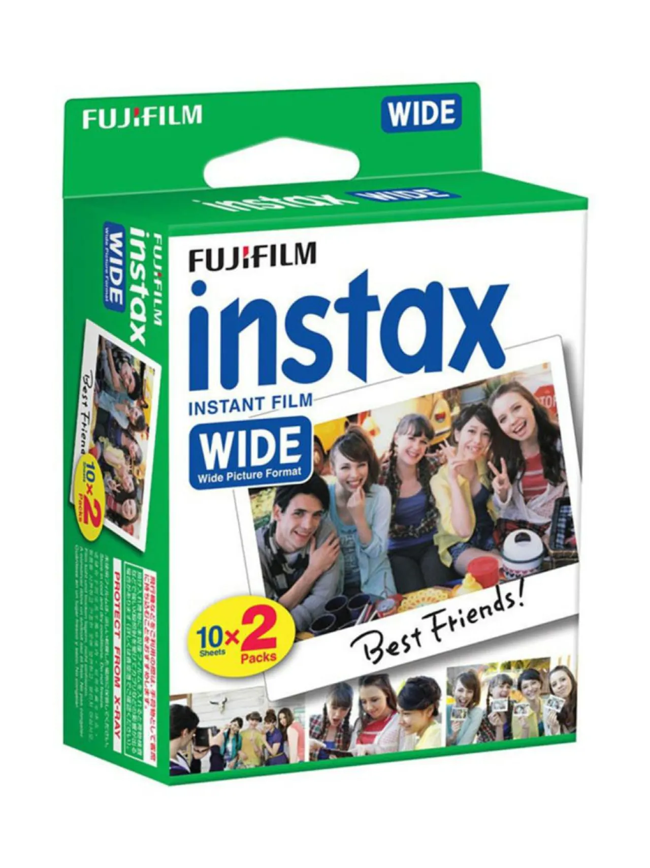 Kamerat<Fujifilm Instax Wide Film (20 kuvaa) -pikafilmi