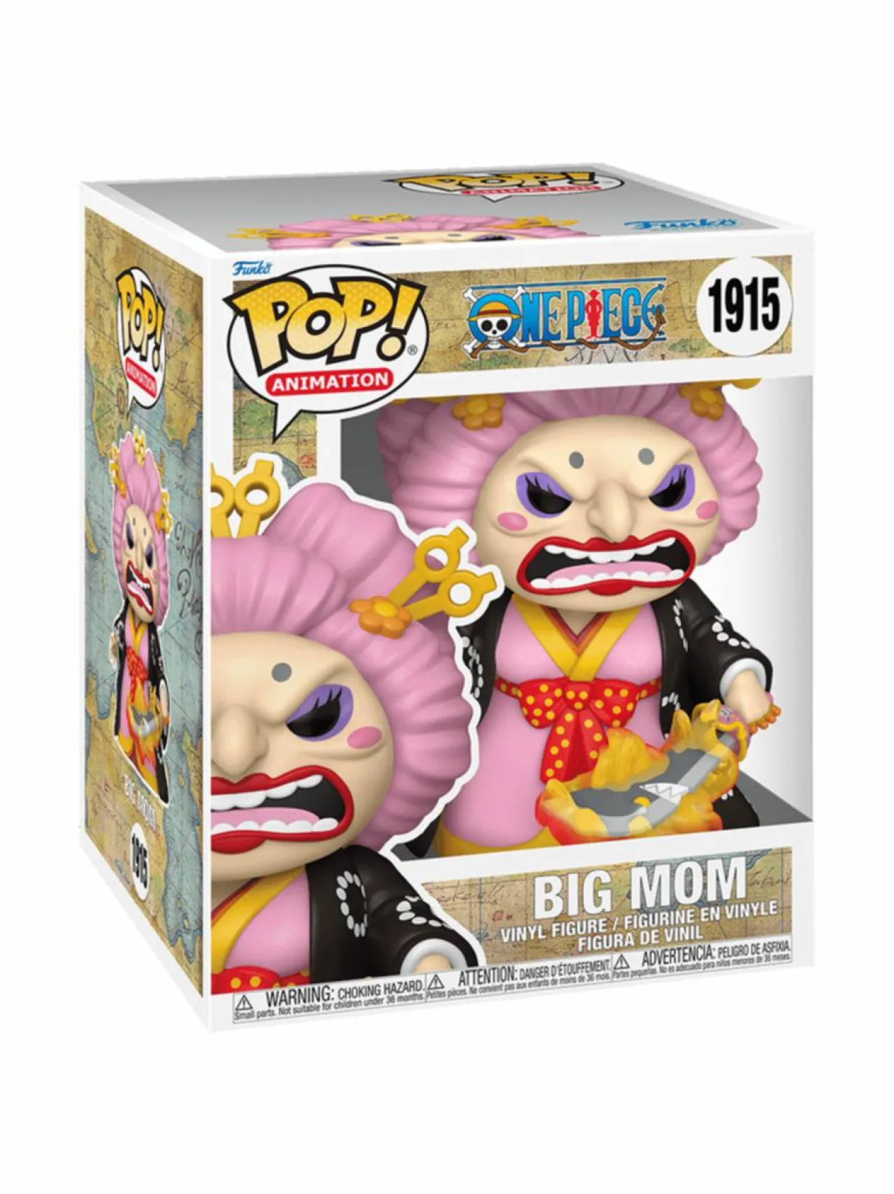 Figuurit & Interaktiiviset Lelut<ONE PIECE FUNKO POP! Super Vinyylihahmo: - Big Mom (w/ Chase)