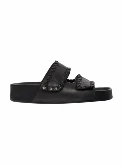 Sandaalit<ATP ATELIER Furlo Stitch-nahkasandaalit 900 BLACK