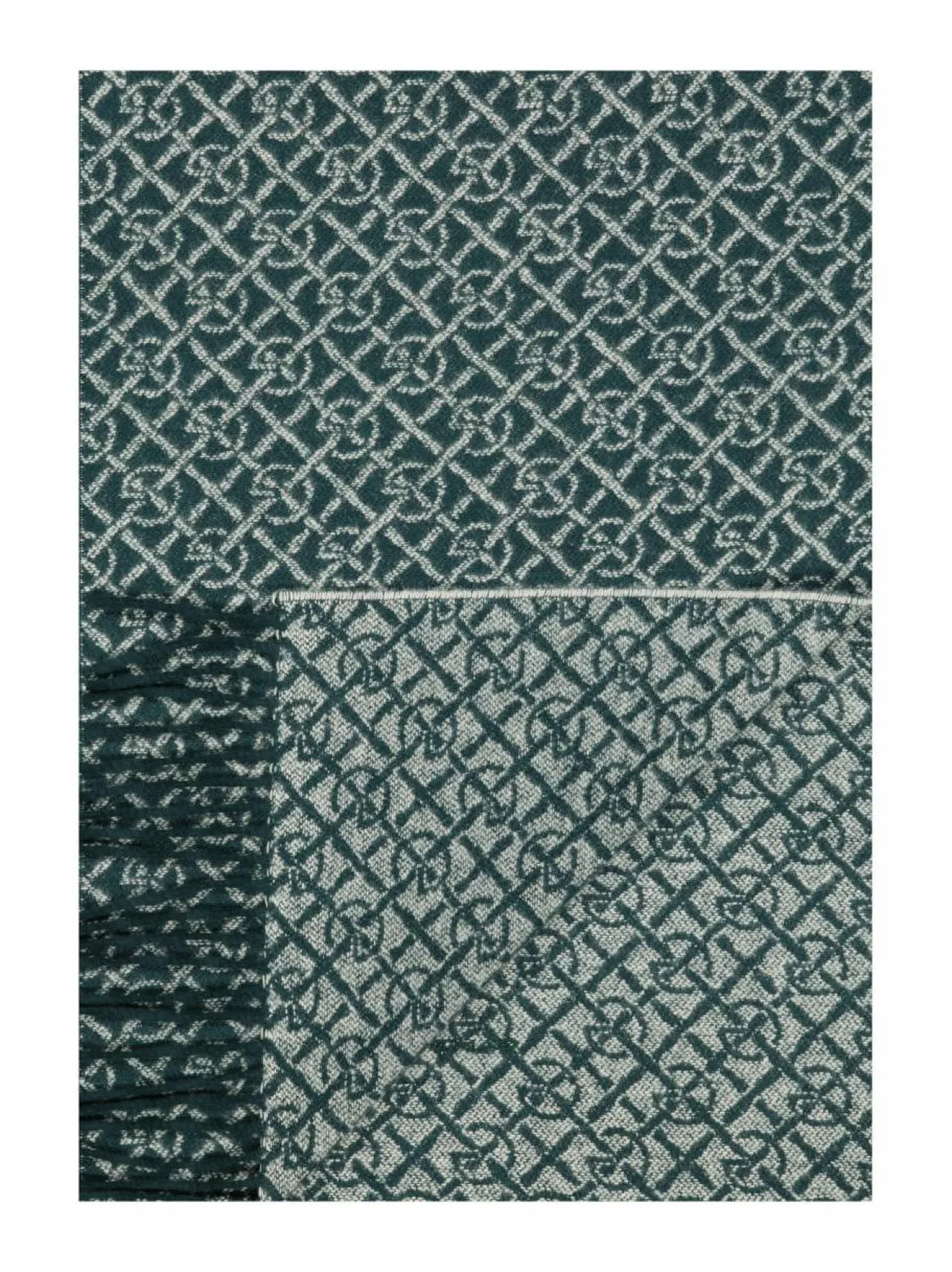 Huivit & Kaulaliinat<GANT G Pattern -villahuivi 374 TARTAN GREEN