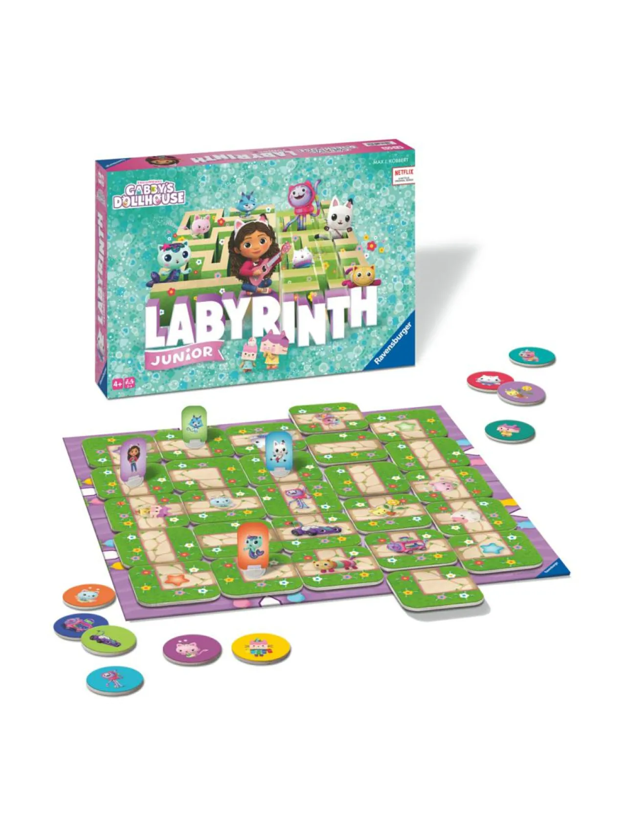 Pelit<GABBY´S DOLLHOUSE Junior Labyrintti