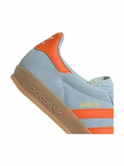 Urheilujalkineet|Tennarit & Sneakerit<adidas Originals Gazelle Indoor -mokkanahkatennarit JH5405 WONBLU/ORANGE/FTWWHT