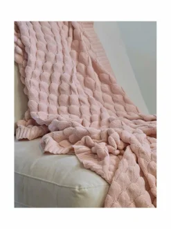 Huovat & Päiväpeitot<Classic Collection Gems-huopa, 130 x 170 cm ROSE SMOKE