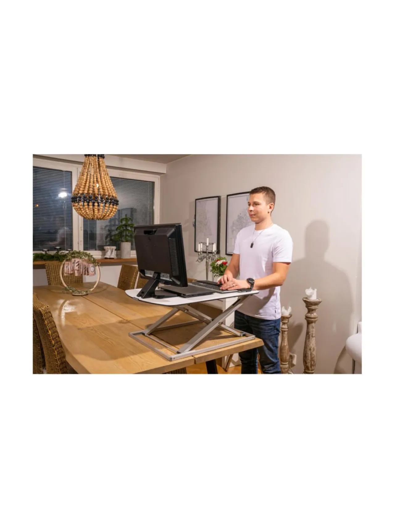 ErgoFinland GetUpDesk Free säädettävä pöytätaso^ Työpöydät