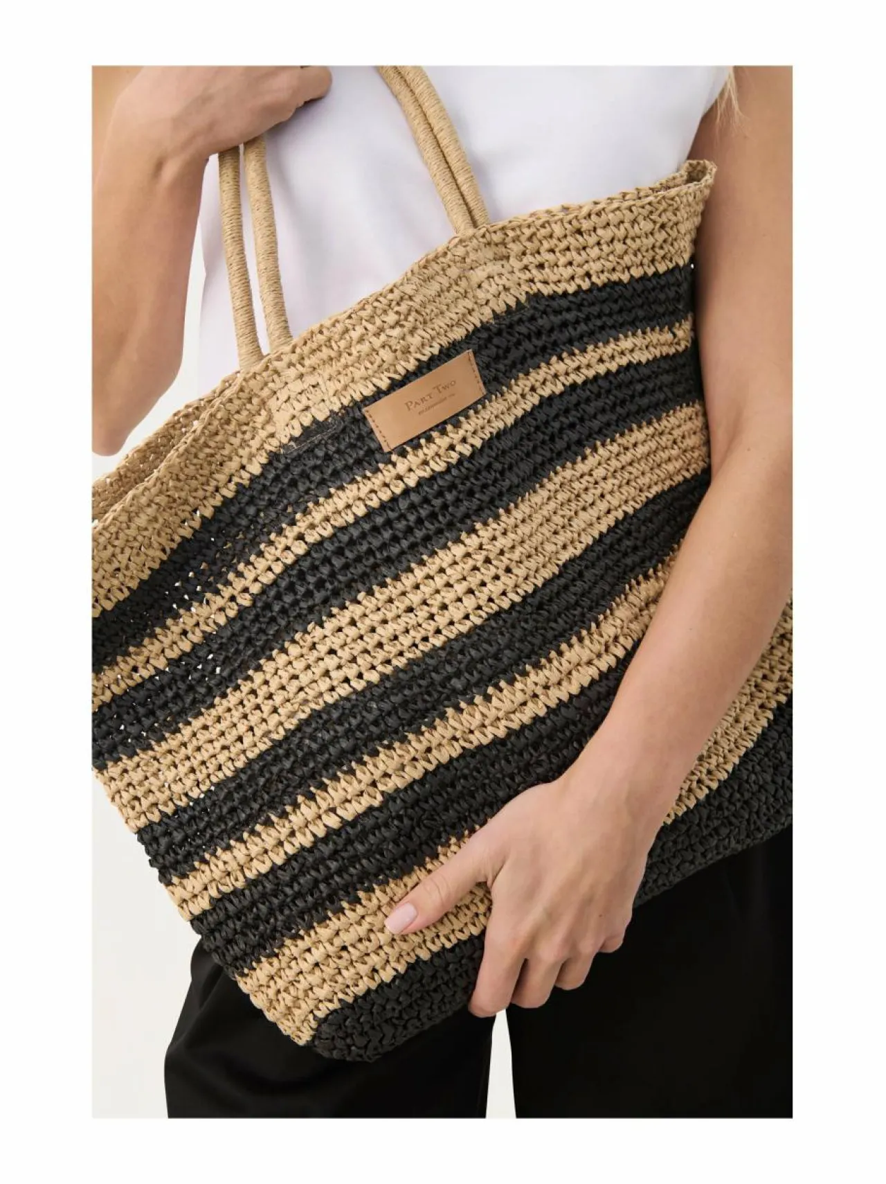 Käsilaukut<Part Two Giorgia-laukku 303828 BLACK, NATURAL