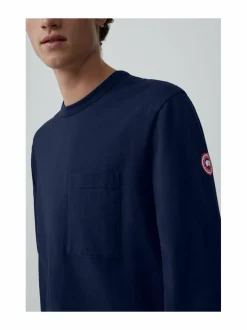 Paidat, Hupparit & Colleget<Canada Goose Gladstone-trikoopaita 63 ATLANTIC NVY-BLEU MAR ATLAN