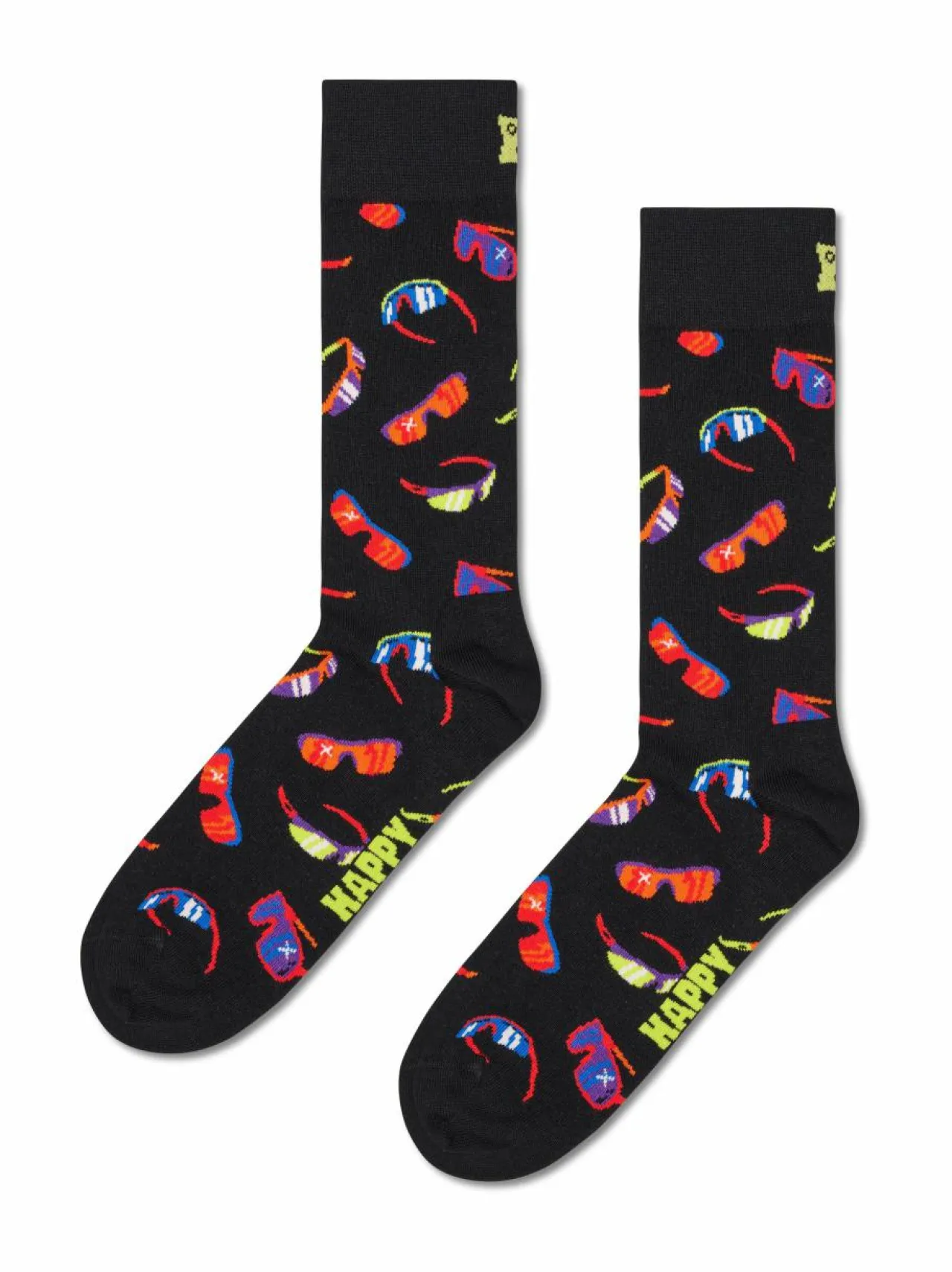 Sukat<Happy Socks Glasses-sukat 9000 BLACK