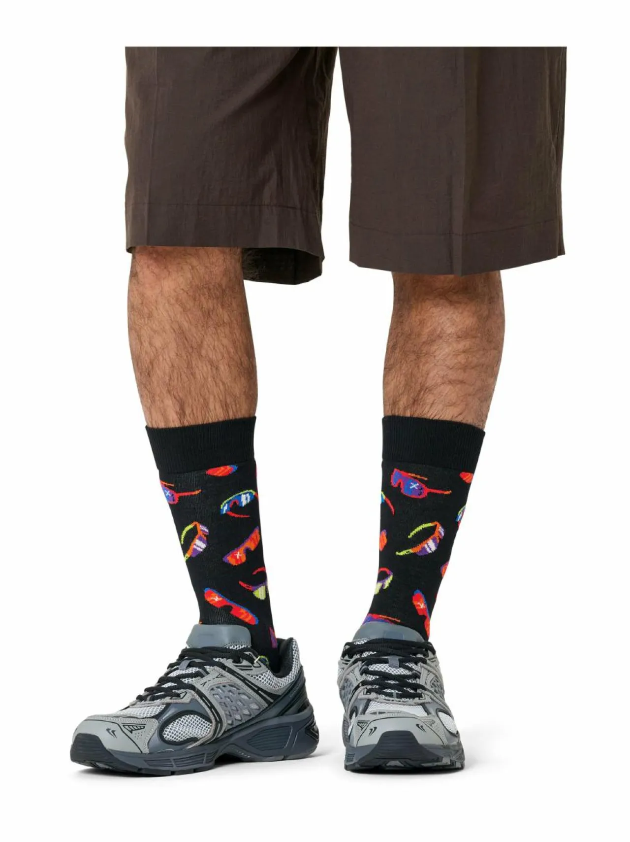 Sukat<Happy Socks Glasses-sukat 9000 BLACK