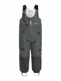 Ulkoiluvaatteet<Jack Wolfskin GLEELY 2L INS PRINT BIB K SLATE GREEN ALLOVER