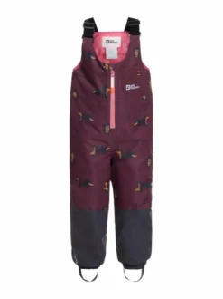 Ulkoiluvaatteet<Jack Wolfskin GLEELY 2L INS PRINT BIB K BOYSENBERRY 51