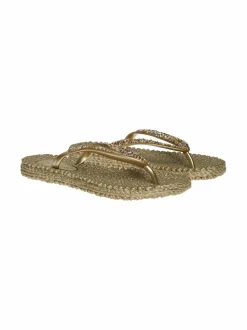 Sandaalit|Uima-Asut<ILSE JACOBSEN Glitter-varvassandaalit 780 PLATIN