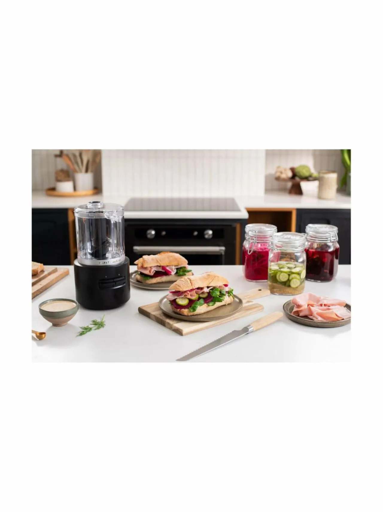 Vatkaimet & Sekoittimet<KitchenAid Go- johdoton miniteholeikkuri ilman akkua BLACK MATTE