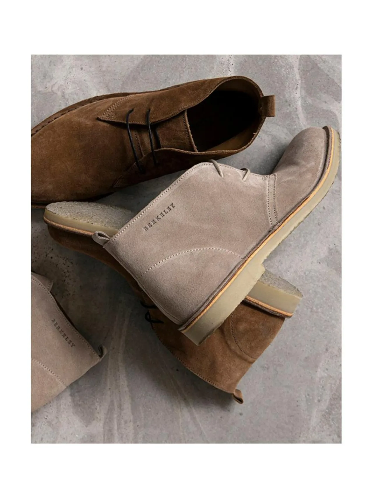 Nilkkurit<Berkeley Gobi Desert Boot -nahkanilkkuri SAND