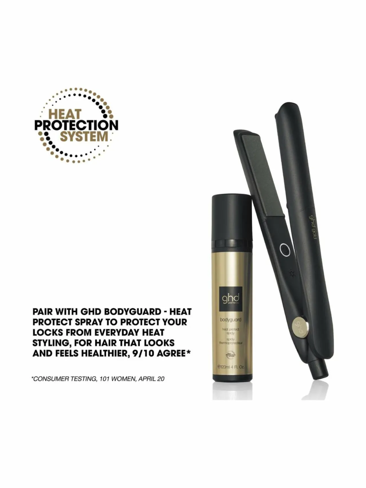 Hiustenhoitolaitteet|Hiustenhoito<GHD Gold-muotoilurauta MUSTA