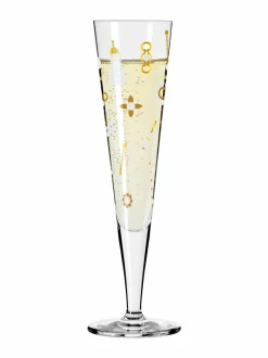 Lasit<Ritzenhoff Goldnacht #40 Nathalie Jean F24 -samppanjalasi 205 ml MULTICO