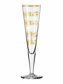 Ritzenhoff Goldnacht Heart and Music -samppanjalasi 205 ML^ Lasit
