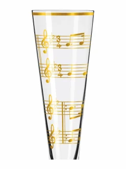 Ritzenhoff Goldnacht Heart and Music -samppanjalasi 205 ML^ Lasit