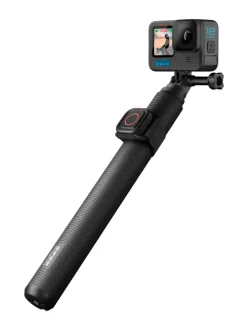 Kamerat<GoPro Extension Pole + WP Shutter Remote -teleskooppivarsi ja kauko-ohjain