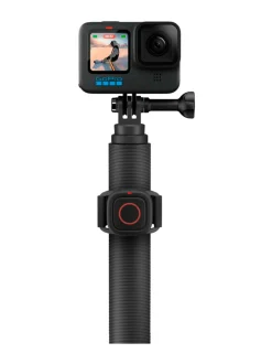 Kamerat<GoPro Extension Pole + WP Shutter Remote -teleskooppivarsi ja kauko-ohjain
