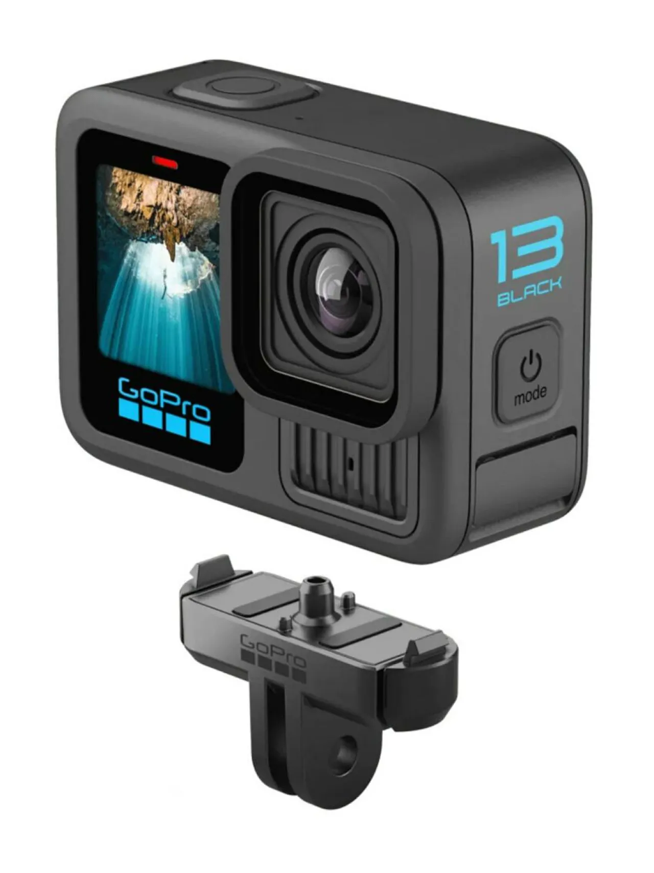 Kamerat<GoPro Magnetic Latch Mount -magneettinen kiinnike