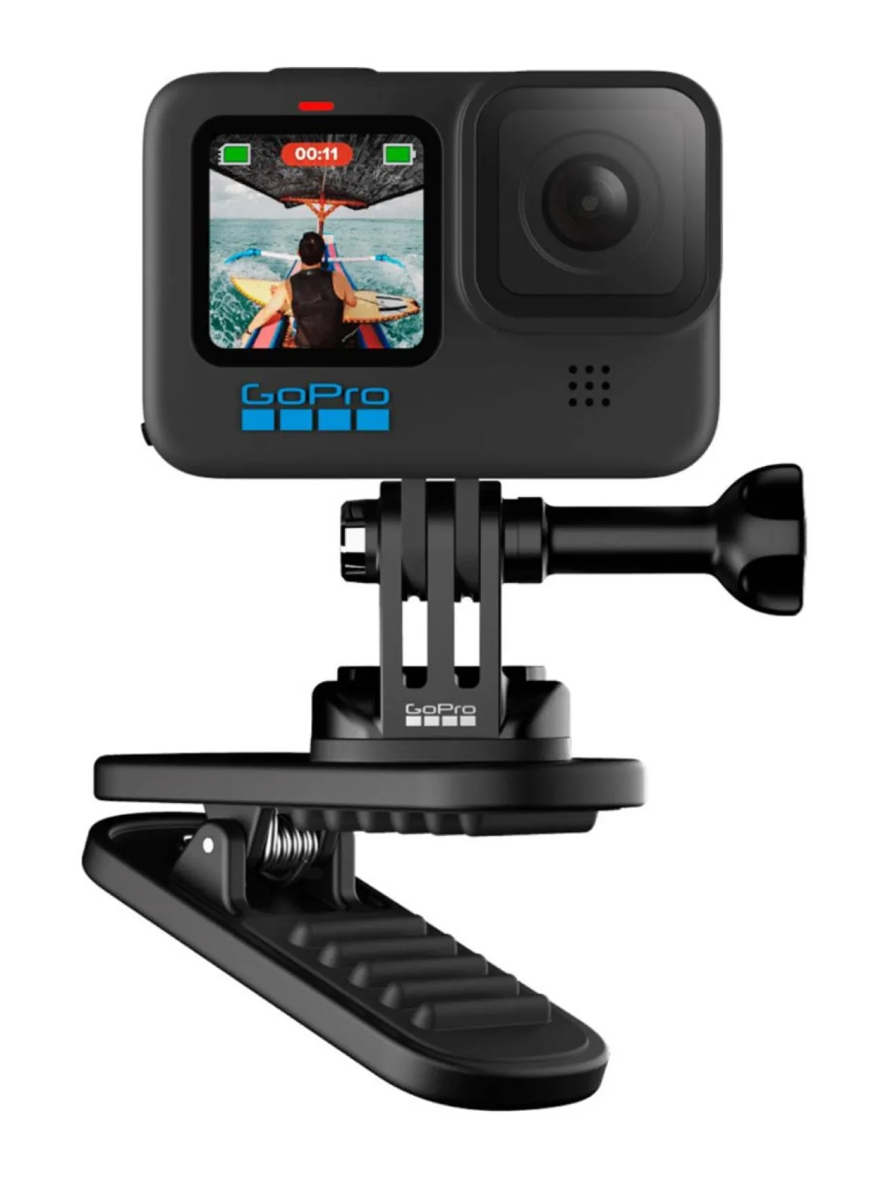 Kamerat<GoPro Magnetic Swivel Clip -magneettinen kiinnitysklipsi