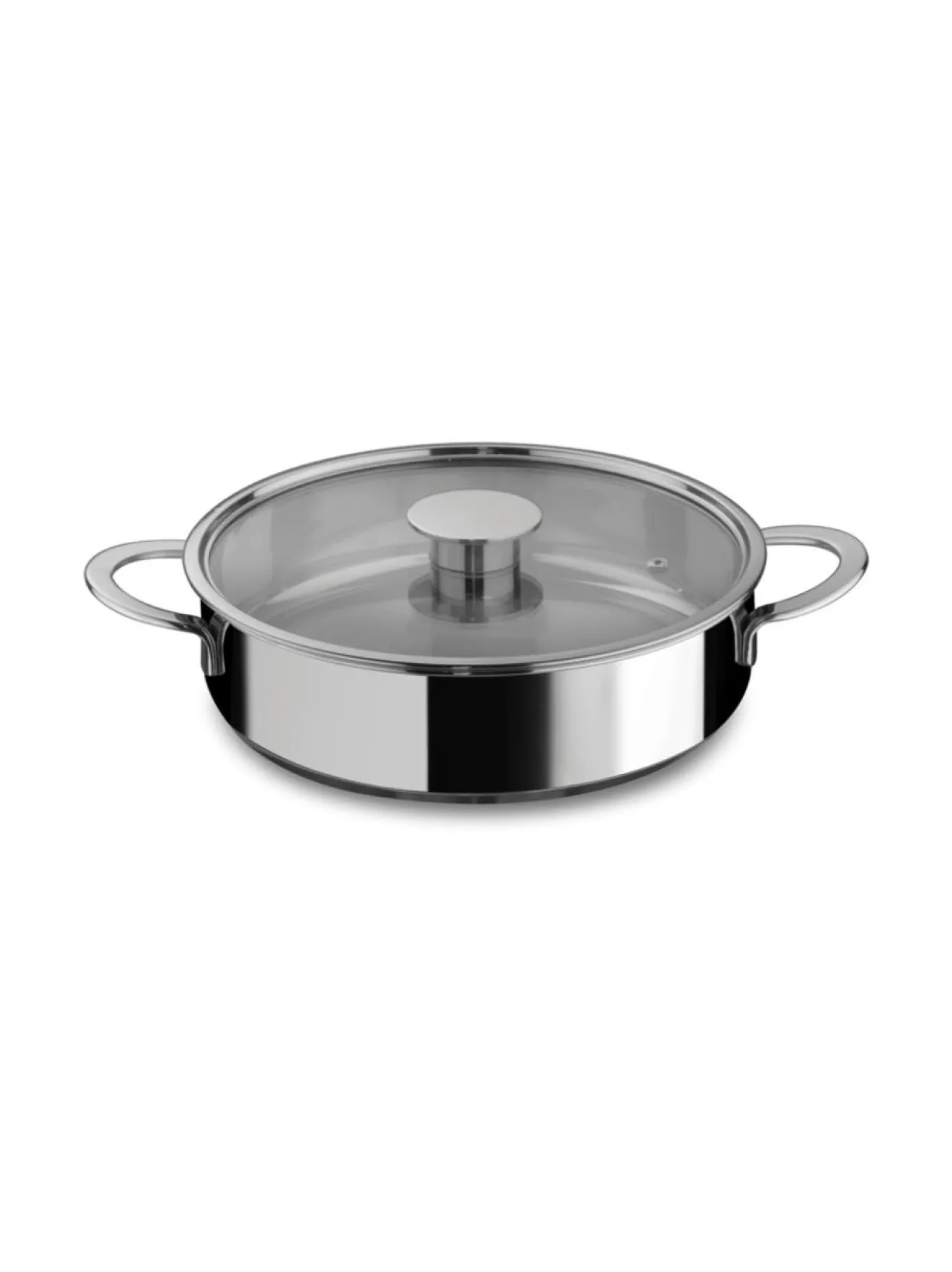 Keitto- & Paistoastiat<Mepra Gourmet-matala kattila 5,5 l ja lasikansi