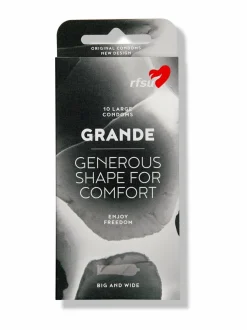 Intiimituotteet<RFSU Grande-kondomi 10 kpl