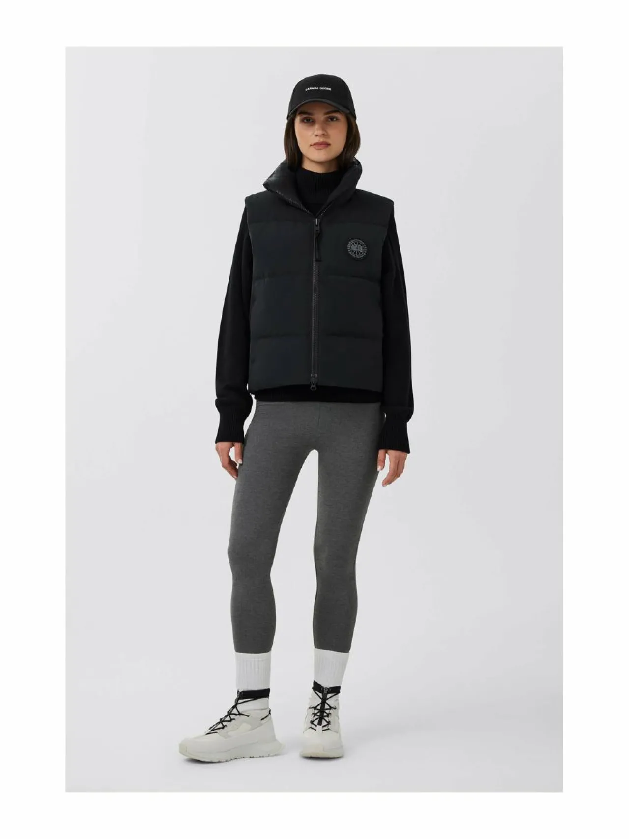 Urheilutakit<Canada Goose Grandview Cropped -untuvaliivi 61 BLACK NOIR