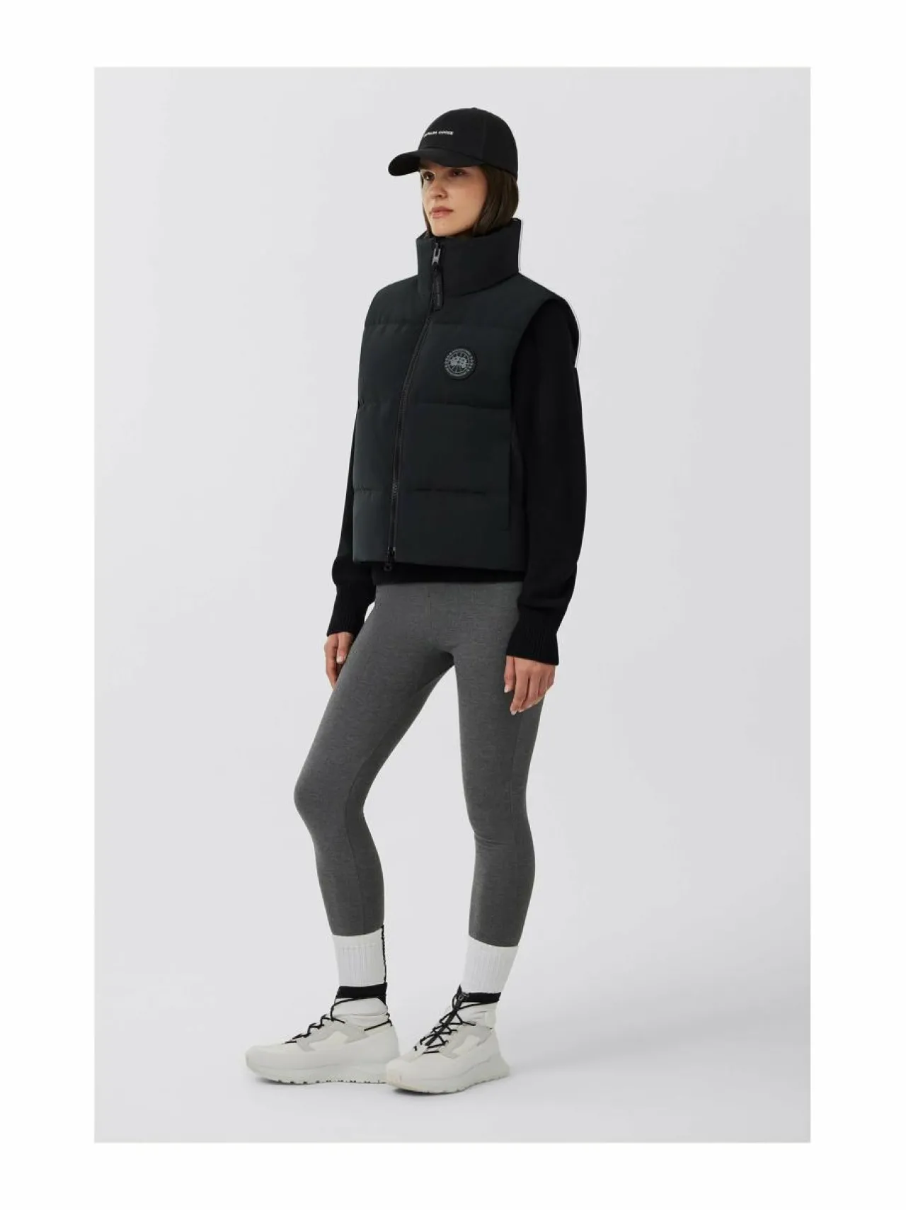 Urheilutakit<Canada Goose Grandview Cropped -untuvaliivi 61 BLACK NOIR