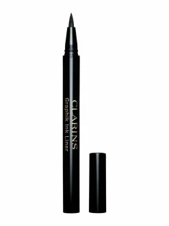 Silmät<Clarins Graphik Ink Liner -silmänrajaustussi 01 INTENSE BLACK