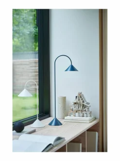 Pöytävalaisimet<Frandsen Grasp Portable -valaisin 72 cm MATT PETROLEUM