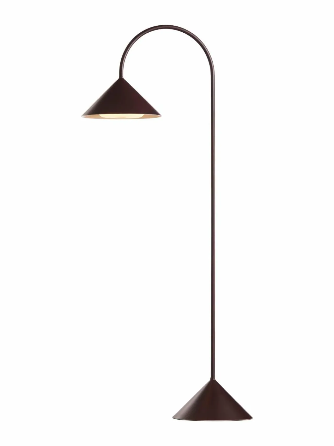 Pöytävalaisimet<Frandsen Grasp Portable -valaisin 72 cm MATT BEETROOT